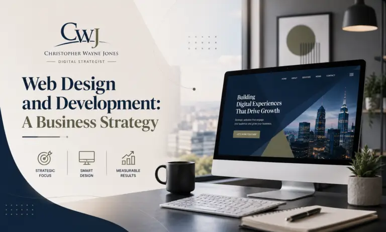WEB DESIGN AND DEVELOPMENT 2000x1200
